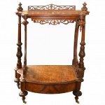 Victorian Walnut Cantebury. Click for more information...
