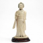Japanese Ivory Figure. Click for more information...