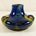 Australian Pottery H. McHugh Vase Tasmania. Click for more information...