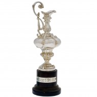 An Official Americas Cup Silver Miniature. Click for more information...