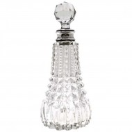 Sterling Mounted Silver Perfume Bottle. Click for more information...
