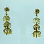 14K Gold Hand Made Chinese Screw-on Earrings. Click for more information...