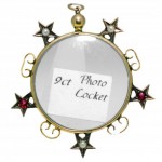 9ct Gold Photo Locket. Click for more information...