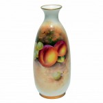Royal Worcester Hand Painted Vase. Click for more information...