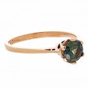 9ct Gold Ring Australian Green Sapphire 0.905 carat. Click for more information...