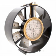 VINTAGE. CHRONOMETRIC. ANEMOMETER. WIND SPEED. SHIPS NAUTICAL. VANE. Click for more information...