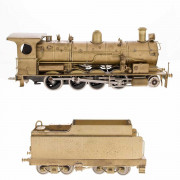 Bergs Hobbies. Brass Train and Tender.. Click for more information...