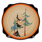 Clarice Cliff. Plate. Pine Grove Pattern. Click for more information...