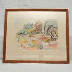Cowes Beach Victoria Watercolour by Mary MacQueen 1912 - 1994. Click for more information...