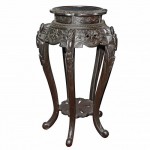 Japanese Carved Palm Stand. Click for more information...