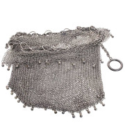 Sterling Silver. Evening Purse. with Draw String.. Click for more information...
