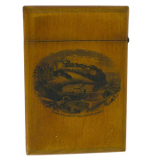 Victorian. Fruit Wood. Calling Card. Case. Click for more information...