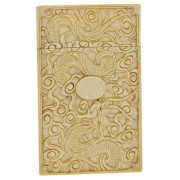 Chinese. Carved Ivory. Calling Card Case.. Click for more information...