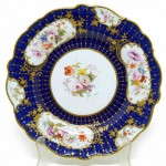 Royal Worcester. Richly Gilded and Hand Painted Plate. Click for more information...