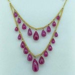 Cabachon Ruby Necklace. Click for more information...