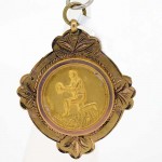 9ct Gold Football Fob. Click for more information...