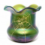Iridescent Art Glass Vase.. Click for more information...
