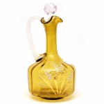 Victorian Hand Blown and Decorated Claret Jug. Click for more information...