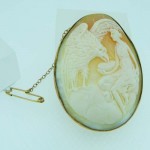 9 ct Rose Gold Shell Cameo. Click for more information...